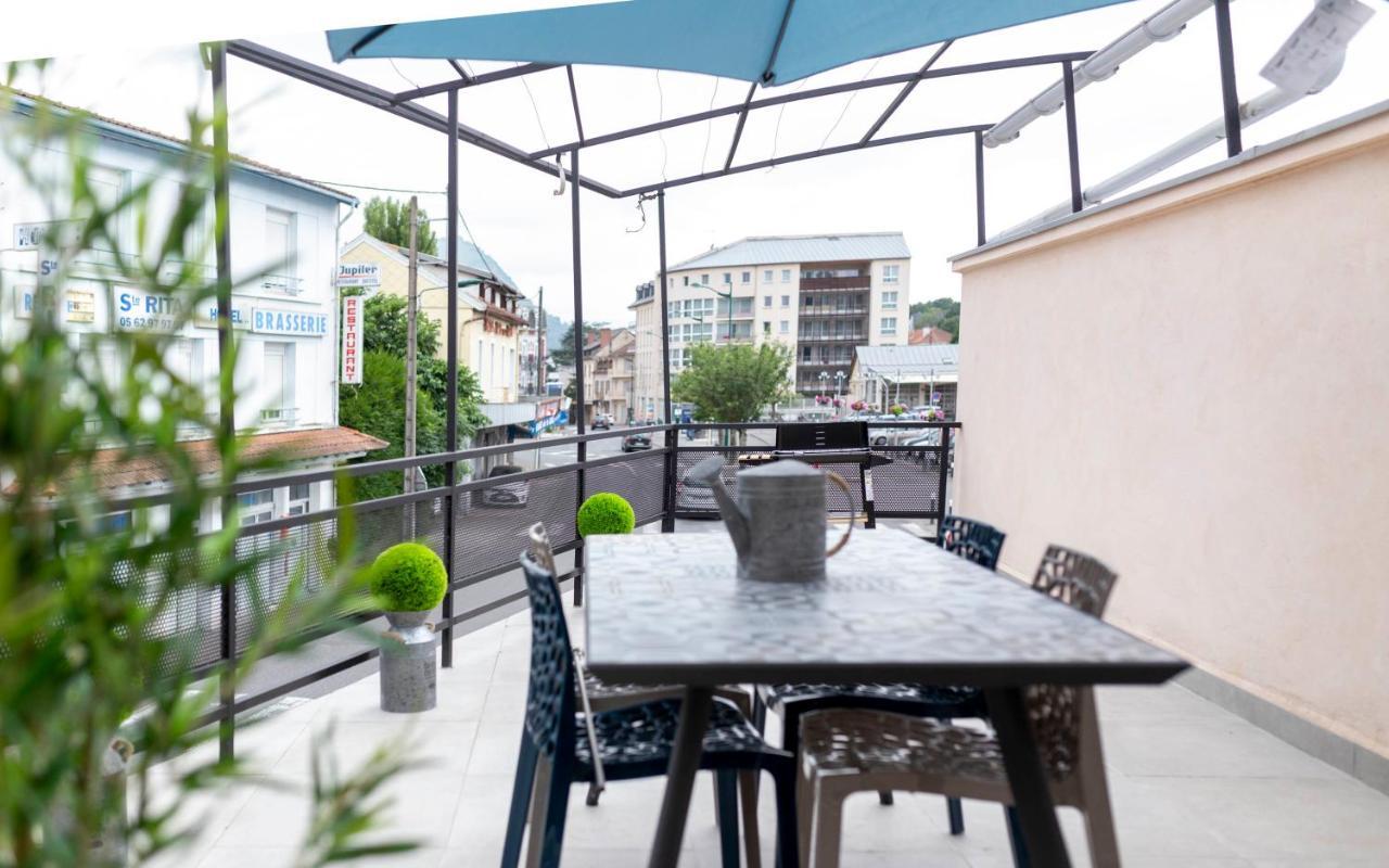Loc Trotteur Le Graphite T2 Grand Confort Terrasse Лурд Экстерьер фото